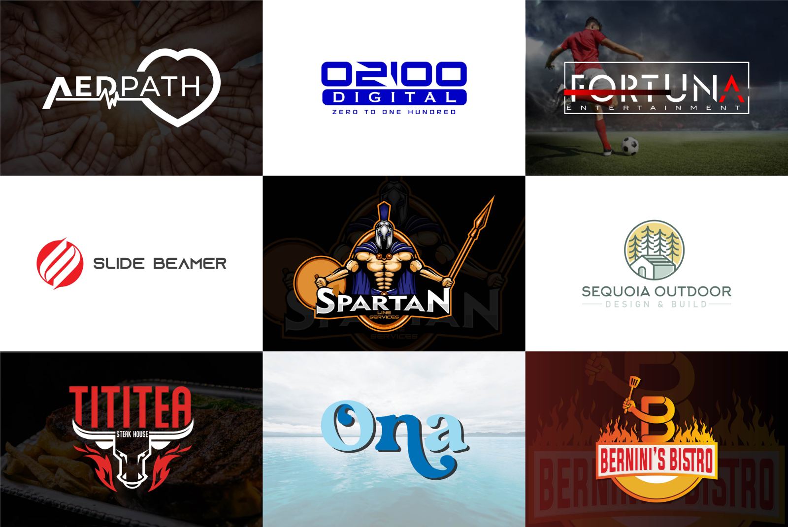 Logofolio Vol. 1 — visual presentation slide 7